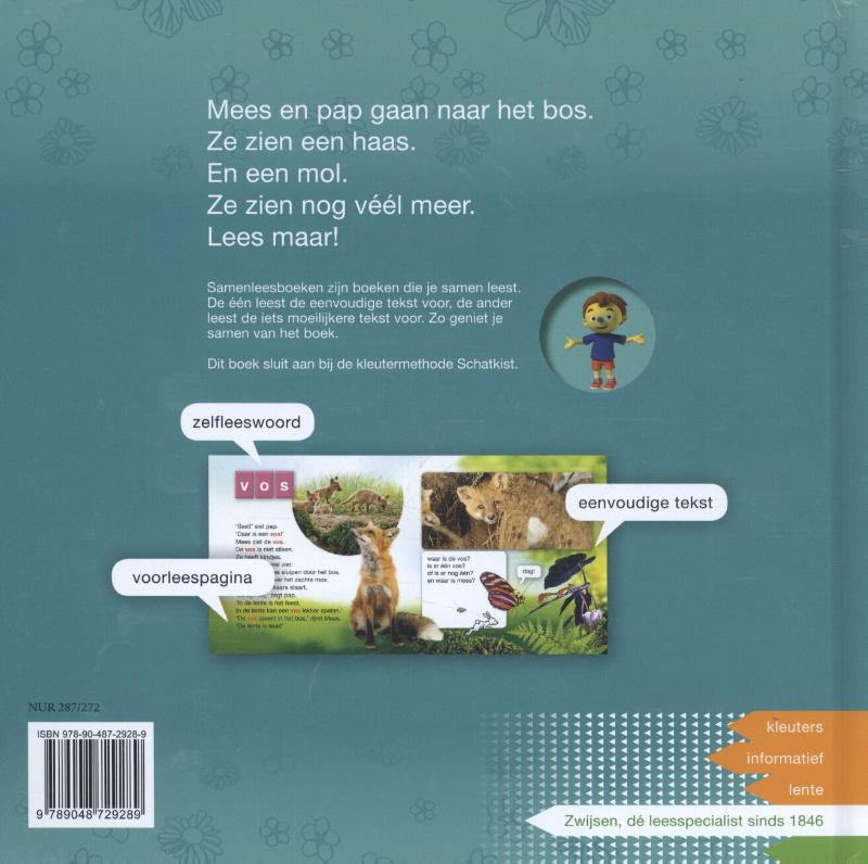 Achterkant van Feest voor Mees