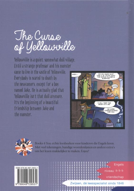 Achterkant van The curse of yellowville