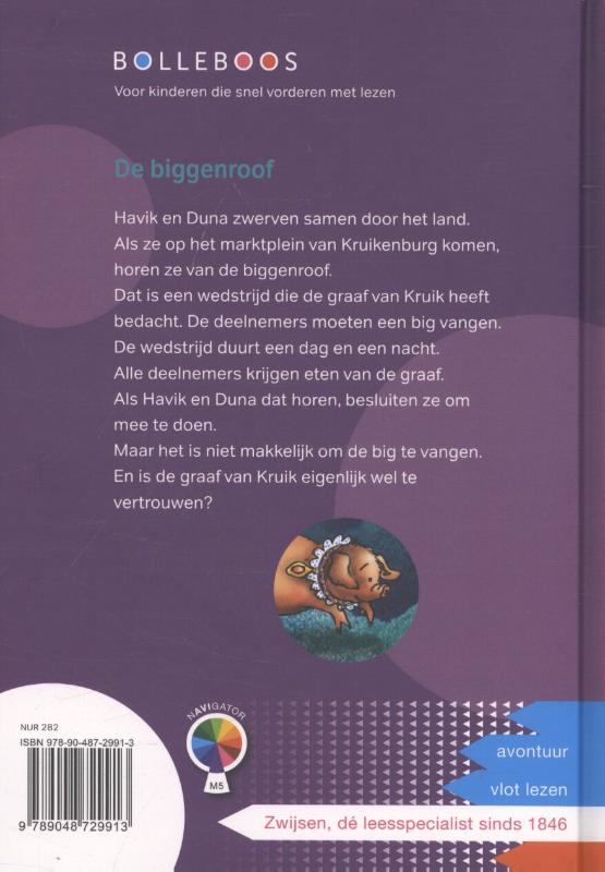 Achterkant van De biggenroof