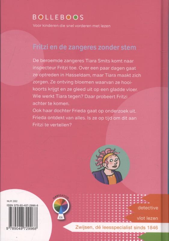 Achterkant van Fritzi en de zangeres zonder stem