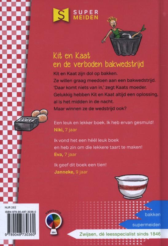 Achterkant van Kit en Kaat en de verboden bakwedstrijd