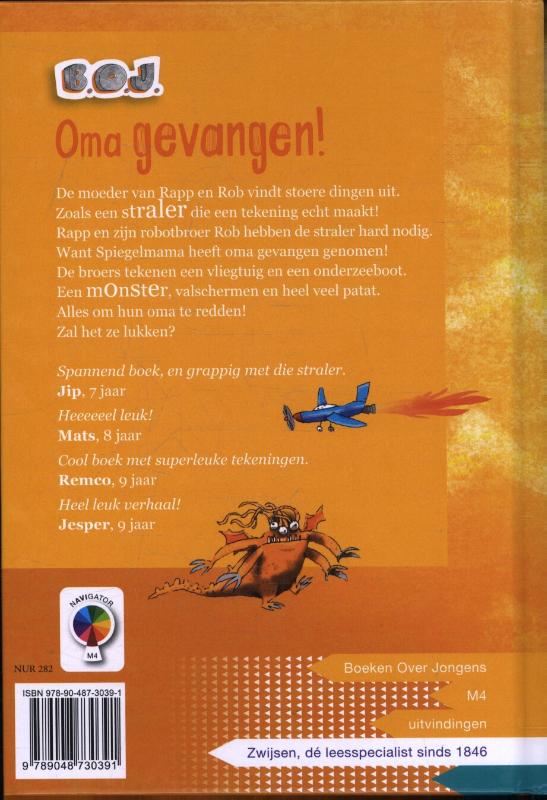 Achterkant van Oma gevangen