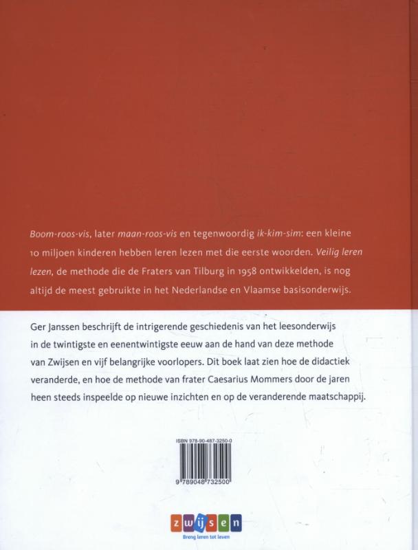 Achterkant van IK BEN VAN BOOM ROOS VIS