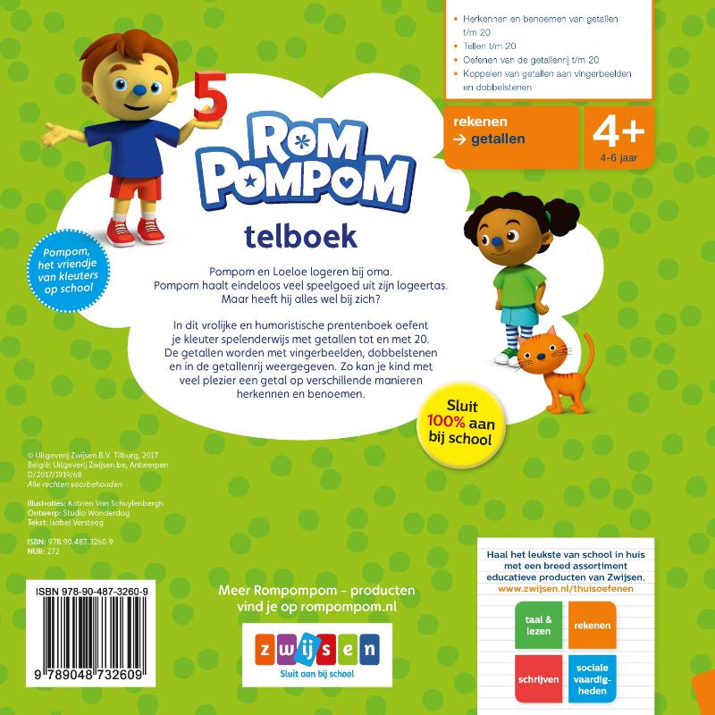Achterkant van Telboek