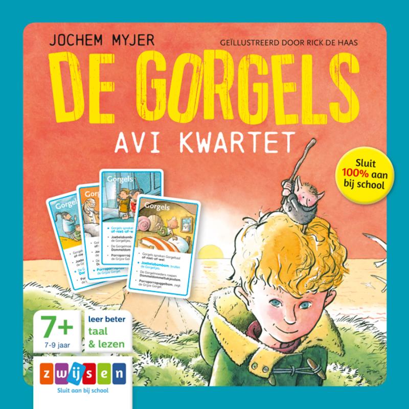 Achterkant van De Gorgels AVI kwartet