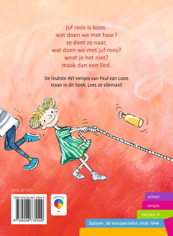 Achterkant van wat doen we met de juf?