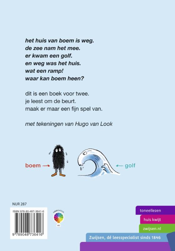 Achterkant van kom maar bij mij