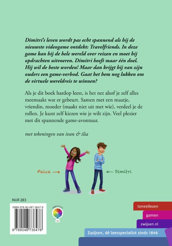 Achterkant van Nummer 1 met Travelfriends