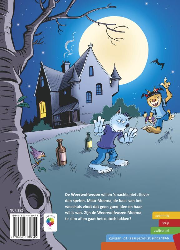 Achterkant van Wij zijn de Weerwolfwezen