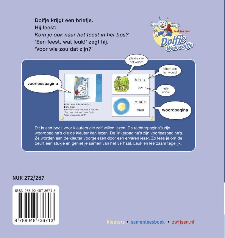 Achterkant van feest in het bos
