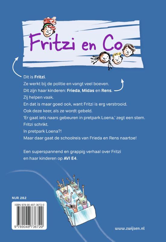 Achterkant van Het enge pretpark
