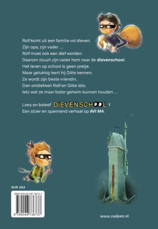 Achterkant van Dievenschool