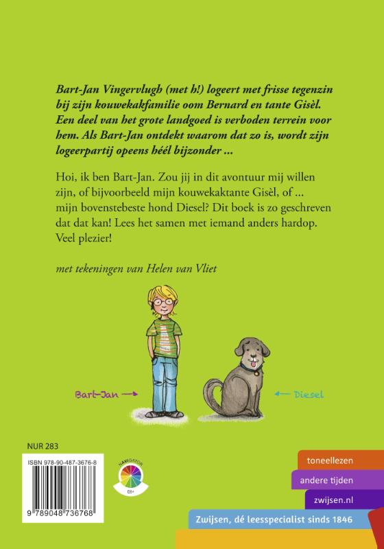 Achterkant van De verboden Tuin van Toen