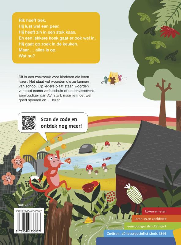 Achterkant van waar is de kaas?