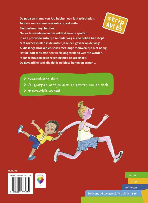 Achterkant van Superteek!