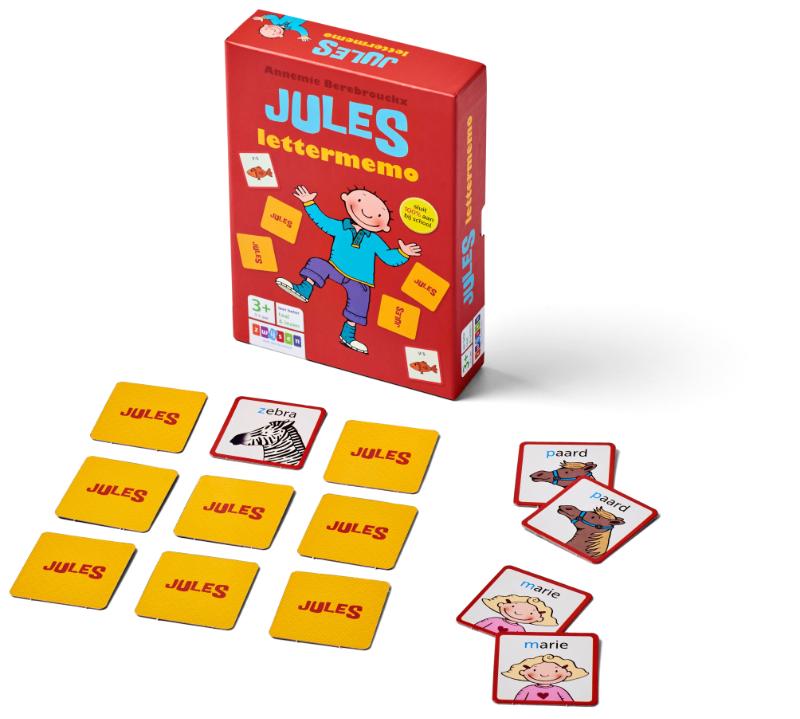 Achterkant van Jules lettermemo