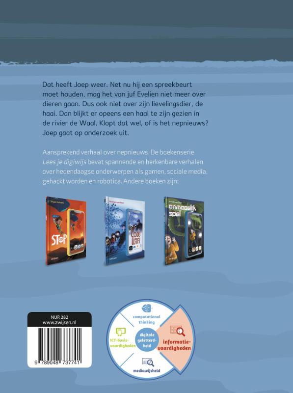 Achterkant van Zoekwoord: rivierhaai