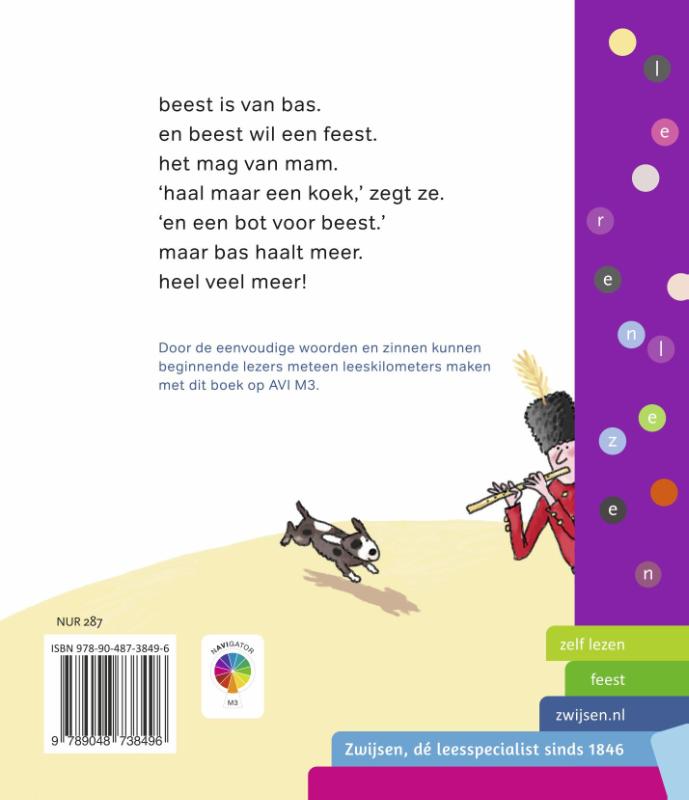 Achterkant van beest wil een feest