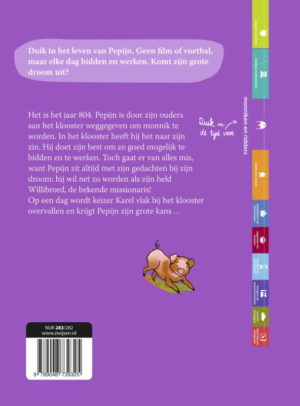 Achterkant van De droom van Pepijn