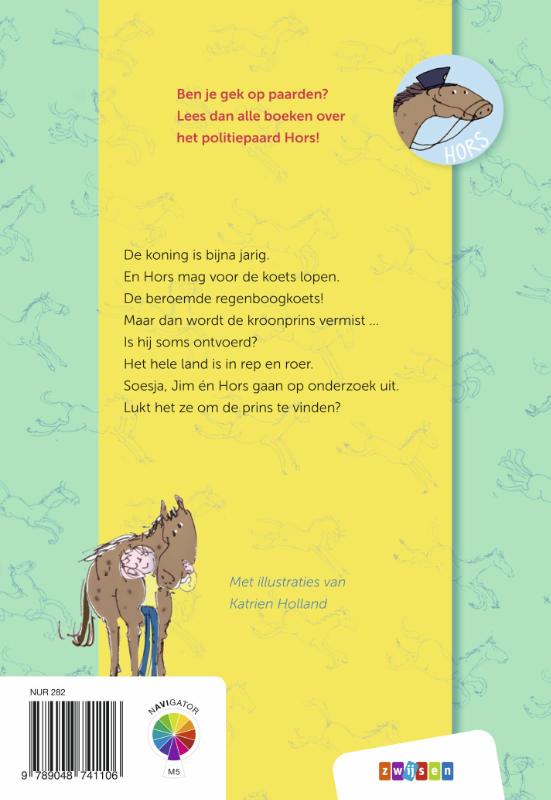 Achterkant van Hoe Hors de kroonprins redde