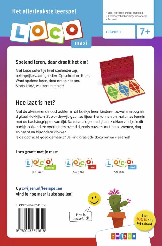 Achterkant van Ik leer klokkijken