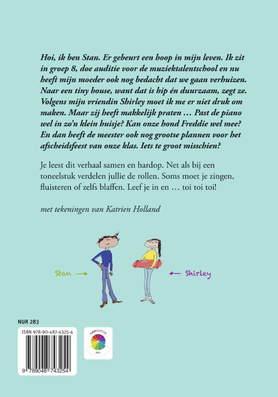 Achterkant van Mijn soundtrack van groep 8