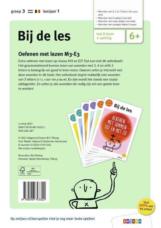 Achterkant van groep 3 - leerjaar 1