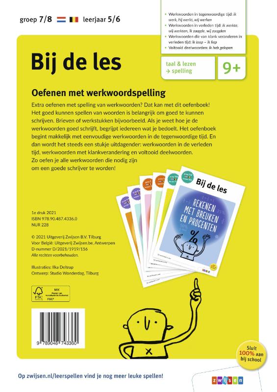 Achterkant van groep 7/8 leerjaar 5/6