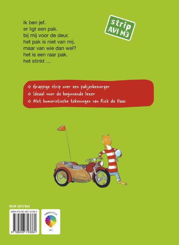 Achterkant van Een pak voor Jef?