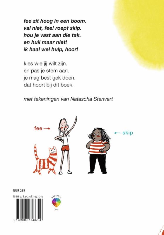 Achterkant van hou je vast!
