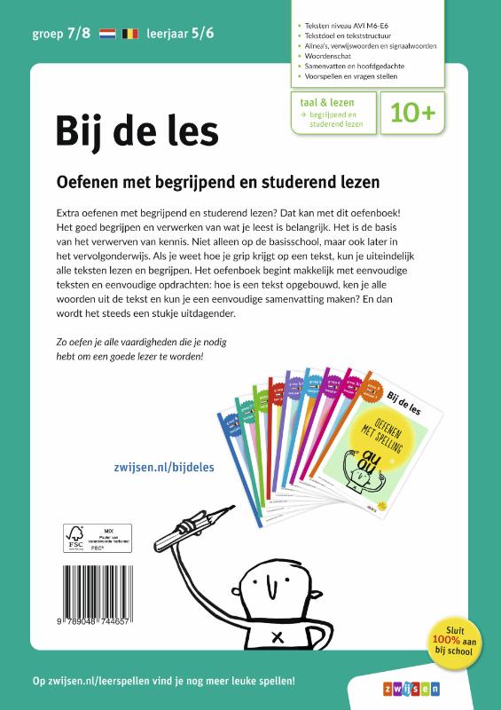 Achterkant van groep 7/8 - leerjaar 5/6