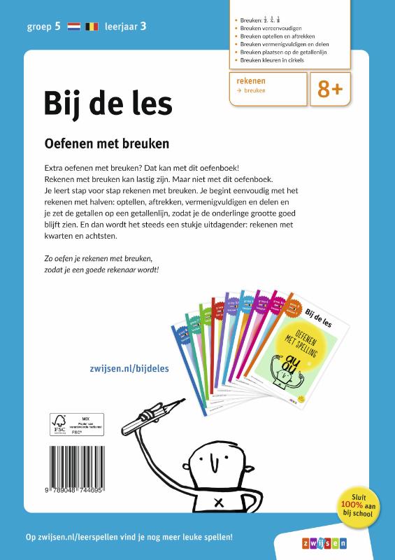 Achterkant van groep 5 - leerjaar 3