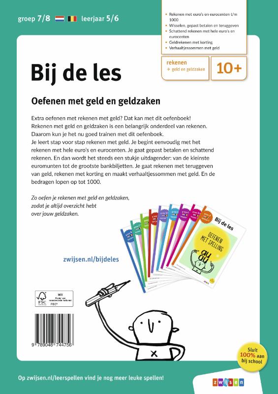 Achterkant van groep 7/8 - leerjaar 5/6