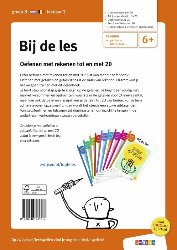 Achterkant van groep 3 - leerjaar 1
