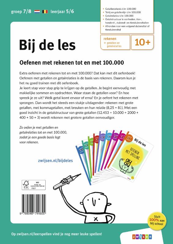 Achterkant van groep 7/8 - leerjaar 5/6