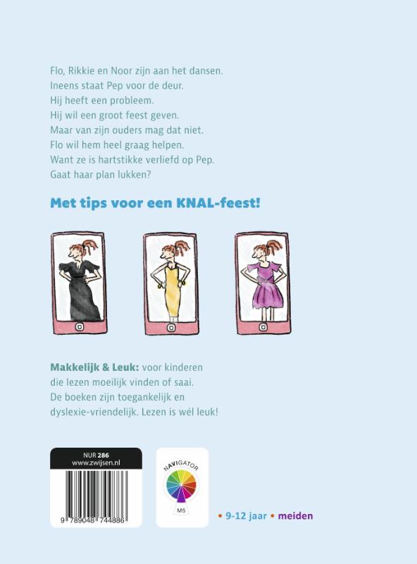Achterkant van Eerste hulp bij feestjes