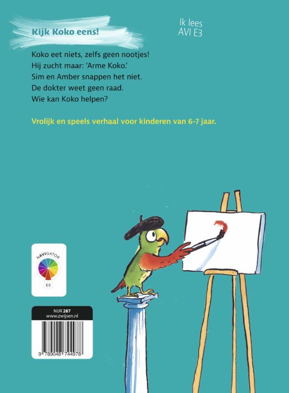 Achterkant van Kijk Koko eens!