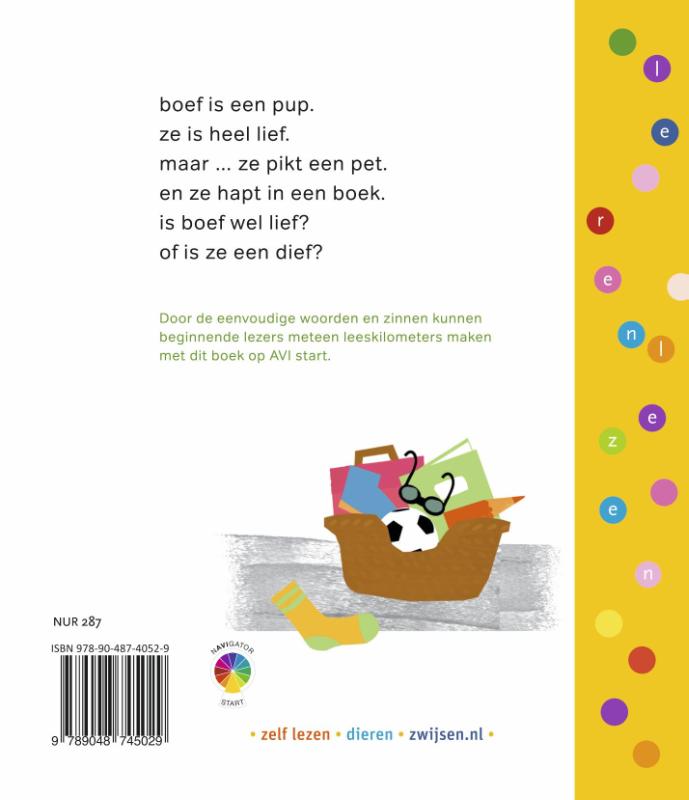 Achterkant van is boef een dief?