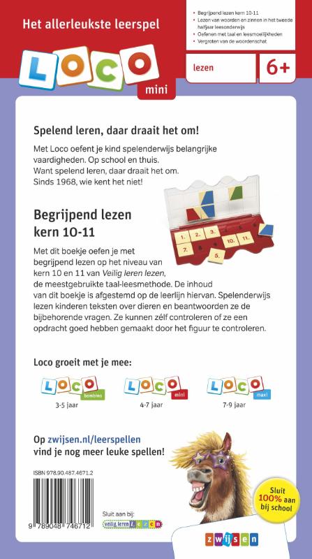 Achterkant van 6-8 jaar