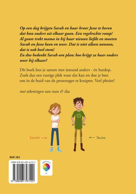Achterkant van Het grote reddingsplan