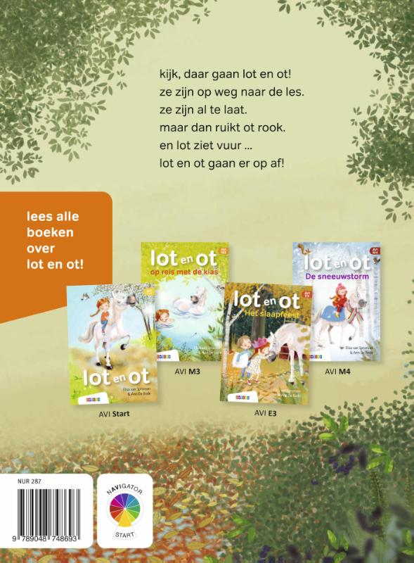 Achterkant van lol in het bos