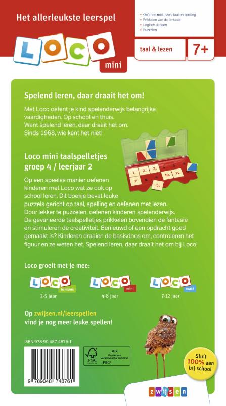 Achterkant van groep 4 leerjaar 2