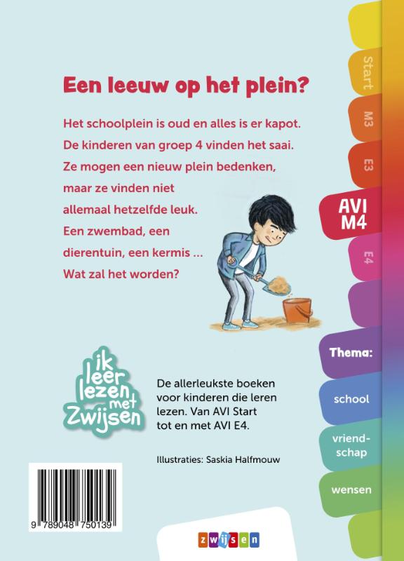 Achterkant van Een leeuw op het plein?