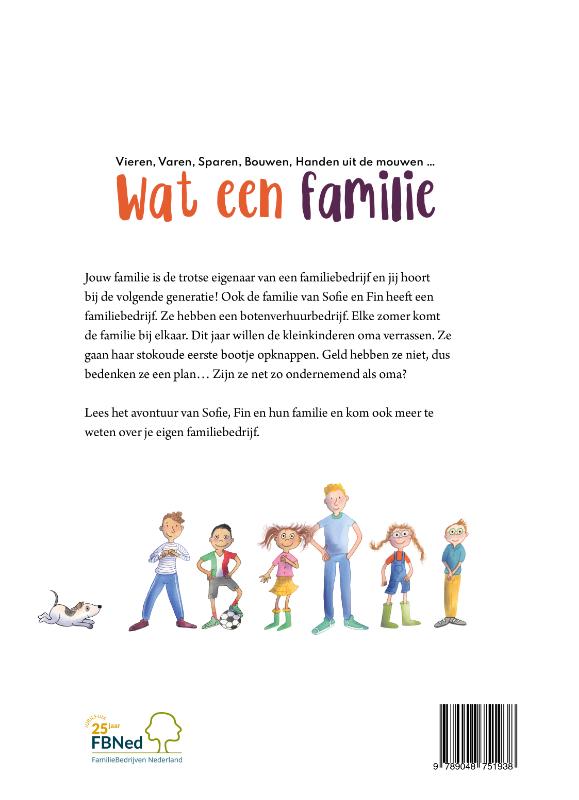 Achterkant van Wat een Familie