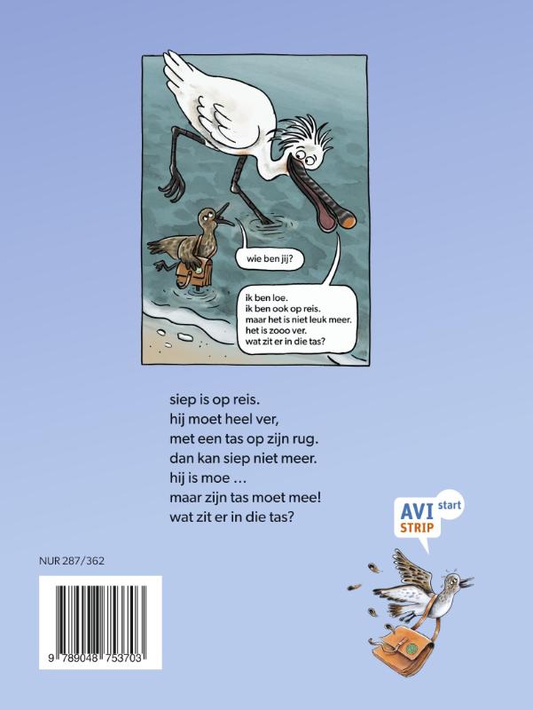 Achterkant van die tas moet mee!