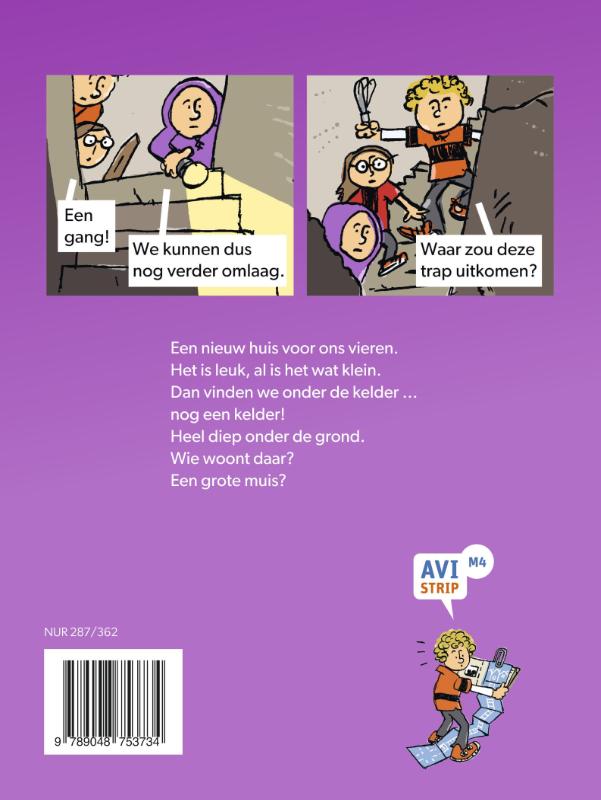 Achterkant van Dieper de piep