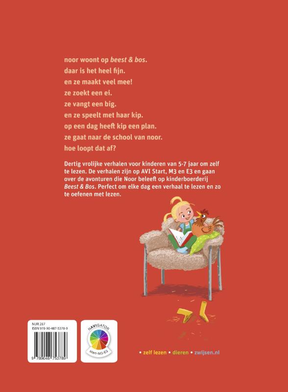 Achterkant van Vijf minuten verhaaltjes om zelf te lezen