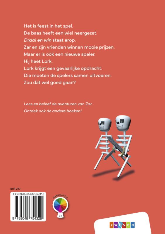 Achterkant van ZAR en het vriendenfeest