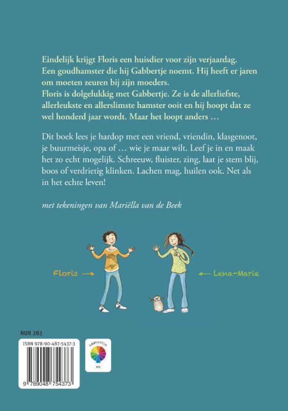 Achterkant van De diepvrieshamster