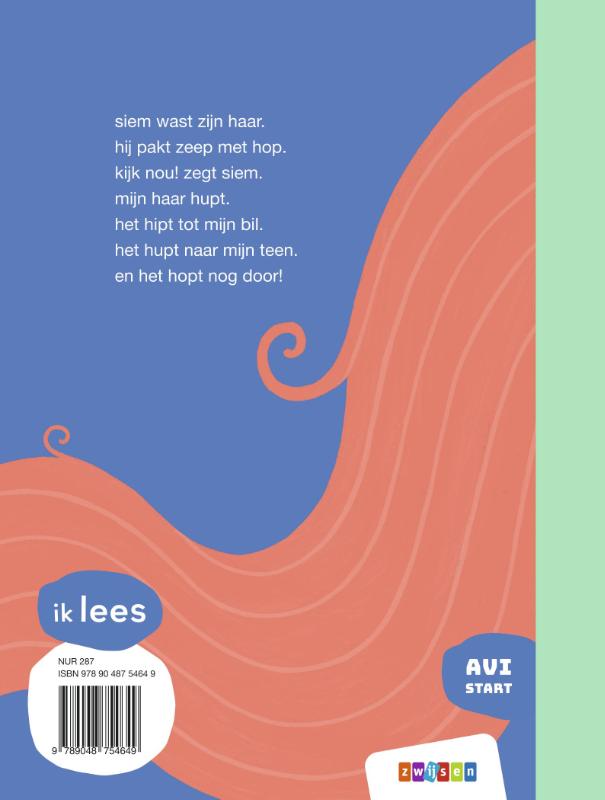 Achterkant van heel veel haar